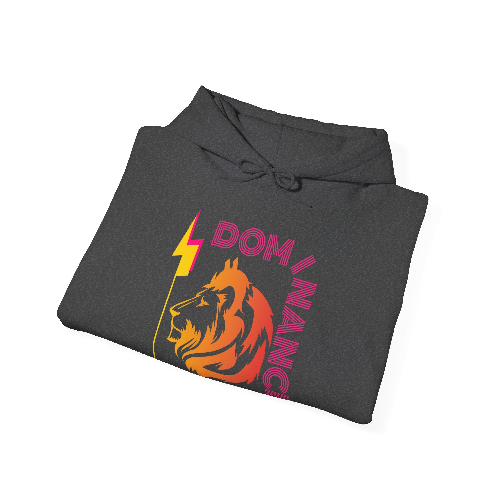 Dominance Hidden BTC Lion Hooded Sweatshirt