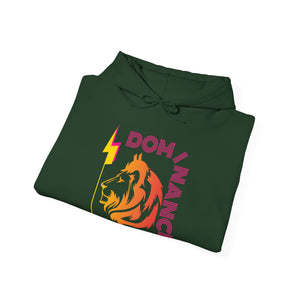 Dominance Hidden BTC Lion Hooded Sweatshirt