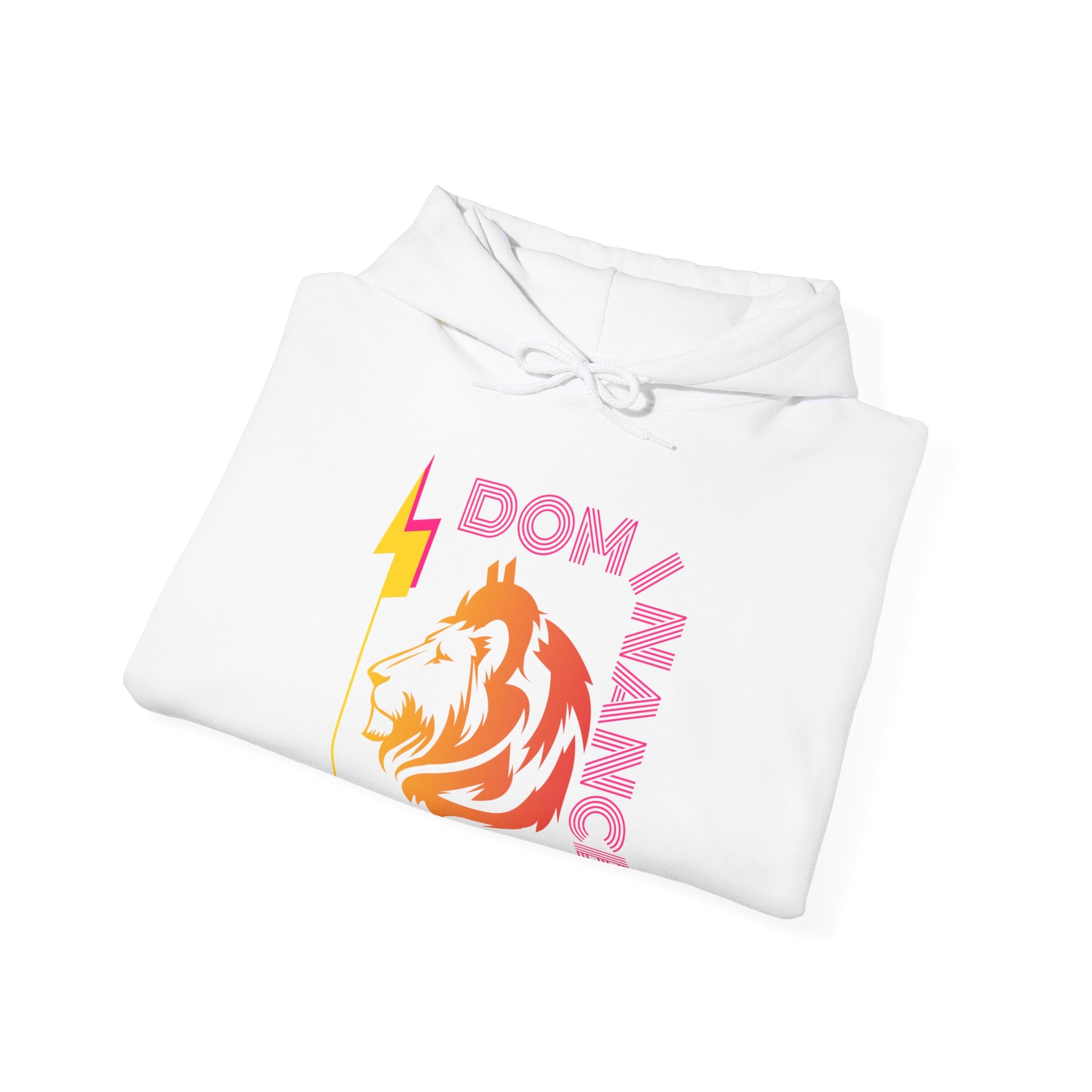 Dominance Hidden BTC Lion Hooded Sweatshirt