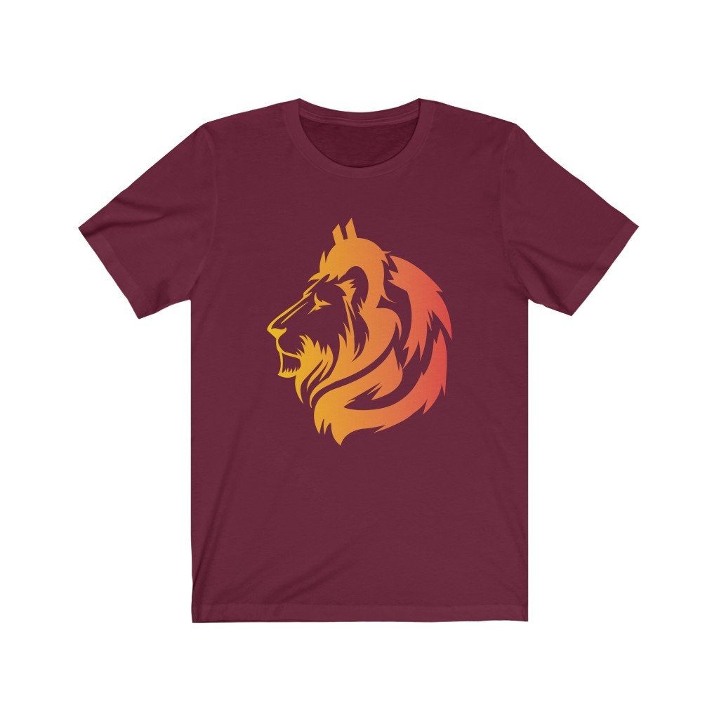 Crypto Clothing Bitcoin Shirt: Hidden BTC Lion