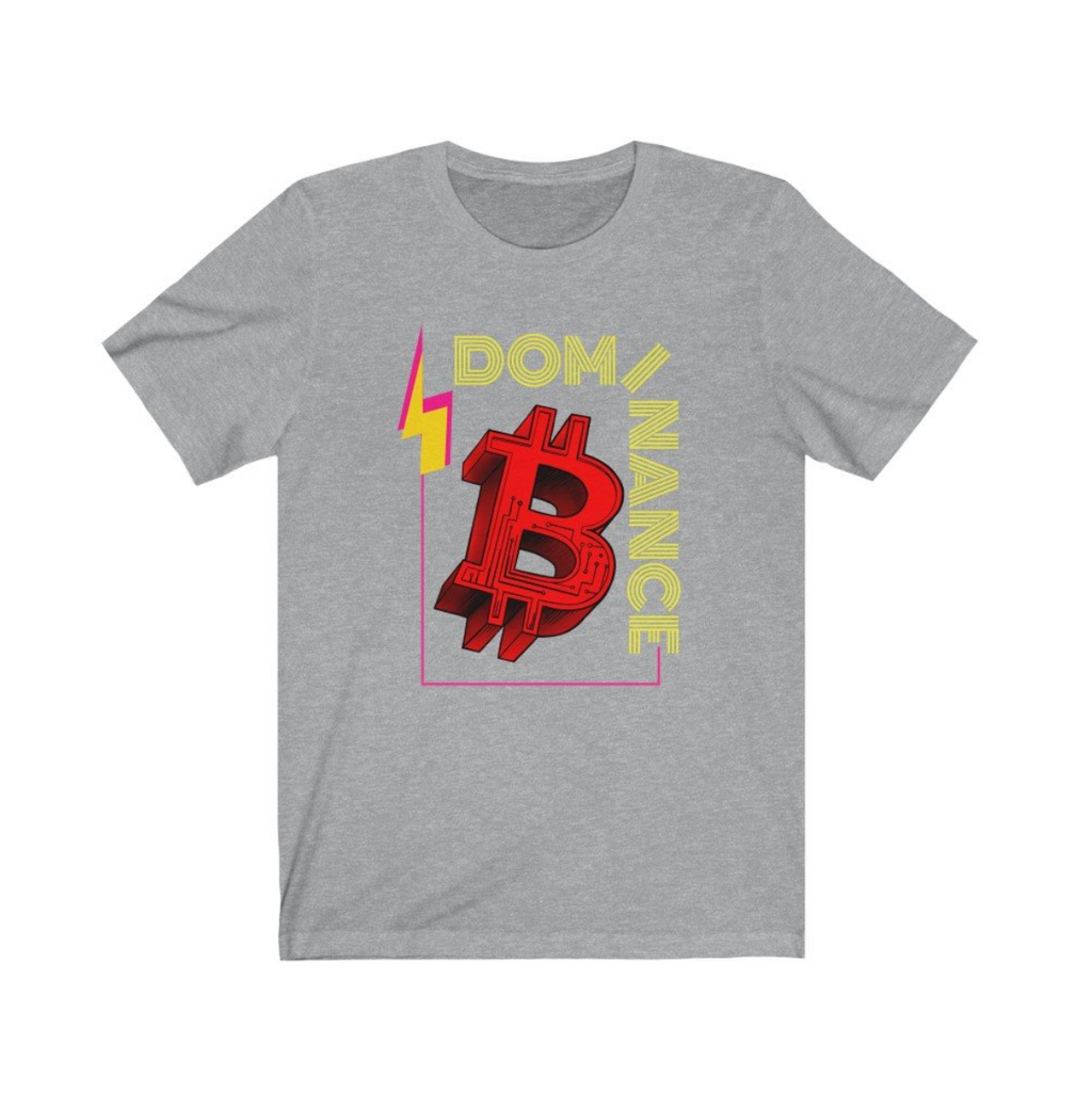 Crypto Clothing Bitcoin Shirt: Bitcoin Dominance B