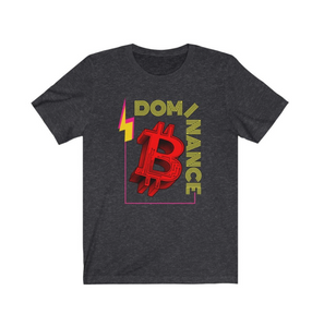 Crypto Clothing Bitcoin Shirt: Bitcoin Dominance B